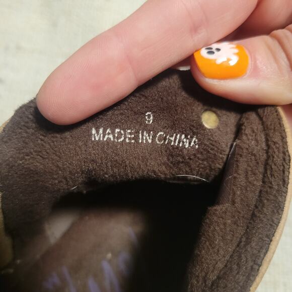 Blowfish Venom-B Ankle Boots Booties Women's Size 9 Brown - Picture 6 of 9